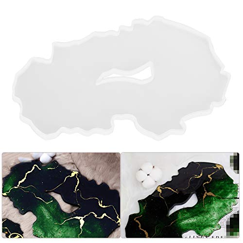 Untersetzer Harzformen, Silikon Untersetzer Form Harz Silikon Gussform Unregelmäßige Geode Untersetzer Formen zur Herstellung von Weingläsern Halter Untersetzer, Wohnkultur Untersetzer Harzformen, Silikon Untersetzer Form Harz Silikon Gussform Unregelmäßige Geode Untersetzer Formen zur Herstellung von Weingläsern Halter Untersetzer, Wohnkultur von Garosa