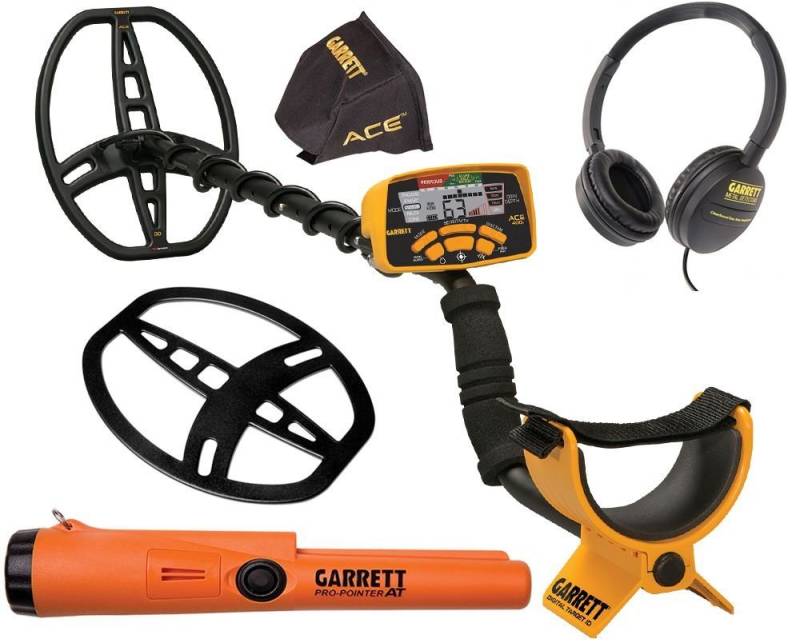 Garrett Metalldetektor ACE 400i Metalldetektor + Pro Pointer AT von Garrett