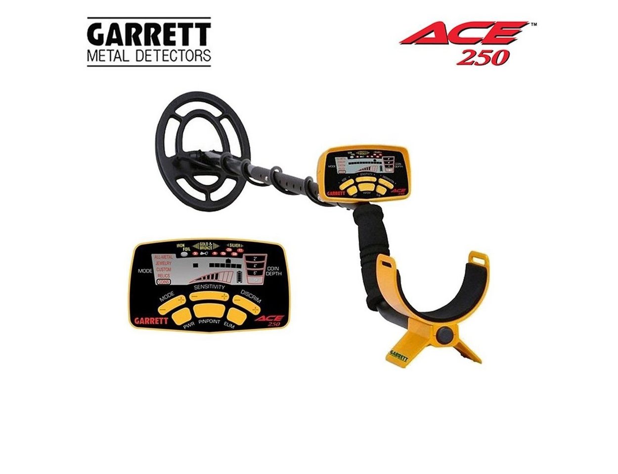 Garrett Metalldetektor Ace 250 von Garrett