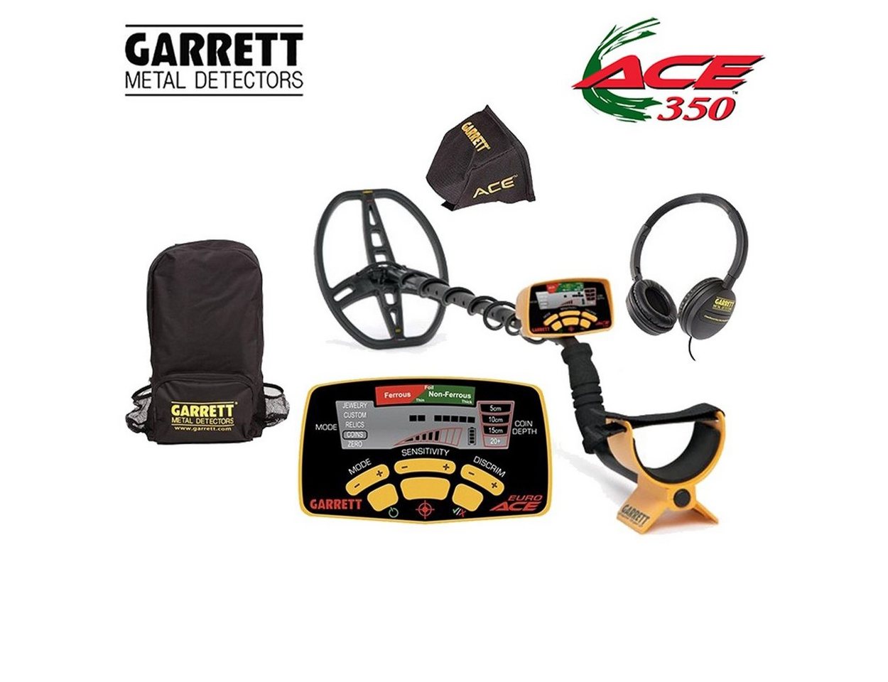 Garrett Metalldetektor Euro Ace 350 von Garrett