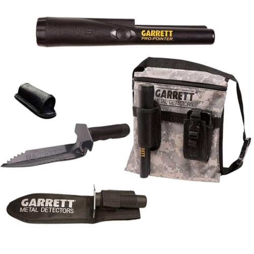 Garrett Pro-Pointer, Edge Digger with Sheath and Camo Finds Pouch Combo Garrett Pro-Pointer, Edge Digger with Sheath and Camo Finds Pouch Combo von Garrett