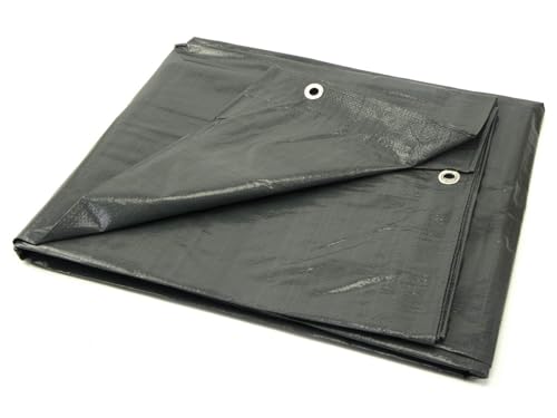 Garronda Abdeckplane 4x8 m 120 g/m² Plane wasserdicht mit Ösen UV-beständig reißfest schimmelresistent Tarp PP Gewebeplane für Gartenmöbel Auto Holz GD-0162 Grau Garronda Abdeckplane 4x8 m 120 g/m² Plane wasserdicht mit Ösen UV-beständig reißfest schimmelresistent Tarp PP Gewebeplane für Gartenmöbel Auto Holz GD-0162 Grau von Garronda