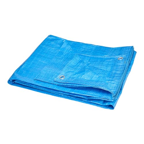 Garronda Abdeckplane wasserdicht mit Ösen 4x5 m 60 g/m² leichte Gewebeplane flexibel abwaschbar PP Tarpaulin für Garten & Staubschutz GD-0162 Blau Garronda Abdeckplane wasserdicht mit Ösen 4x5 m 60 g/m² leichte Gewebeplane flexibel abwaschbar PP Tarpaulin für Garten & Staubschutz GD-0162 Blau von Garronda