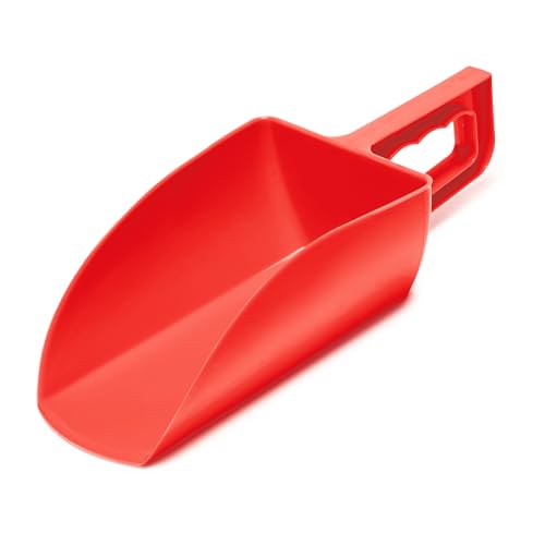 Garronda Futterschaufel ca. 1000 g – ergonomische Schaufel für Futter, Granulat, Streu & Dünger – robuster Kunststoff – BPA-frei, leicht zu reinigen – GD-0153, Rot Garronda Futterschaufel ca. 1000 g – ergonomische Schaufel für Futter, Granulat, Streu & Dünger – robuster Kunststoff – BPA-frei, leicht zu reinigen – GD-0153, Rot von Garronda