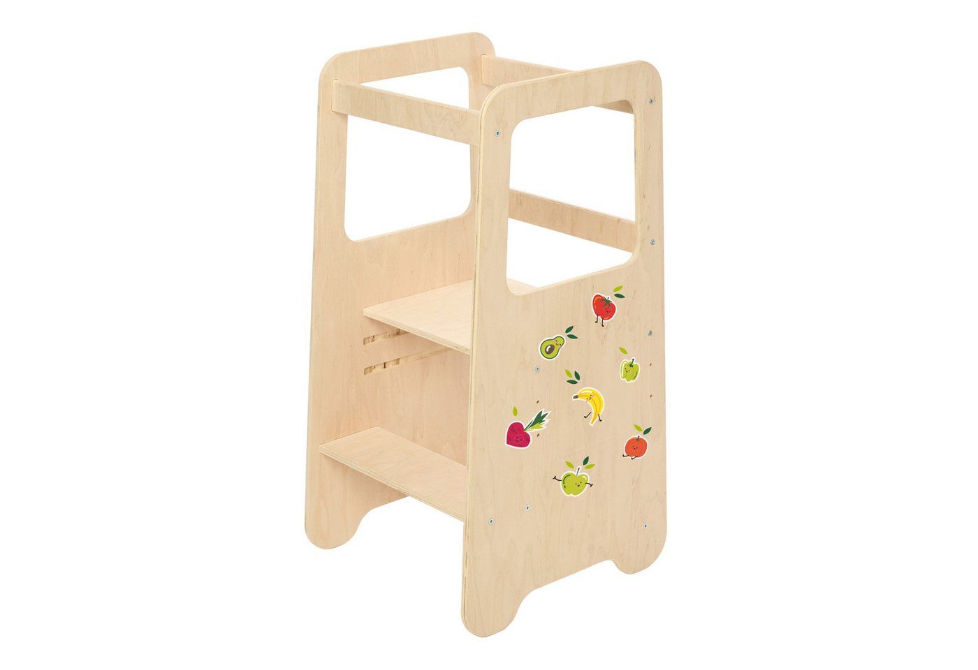 Garronda Kinderstuhl Lernturm ab 1 Jahr Montessori Tritthocker aus Holz GD-0080 (1 St) von Garronda