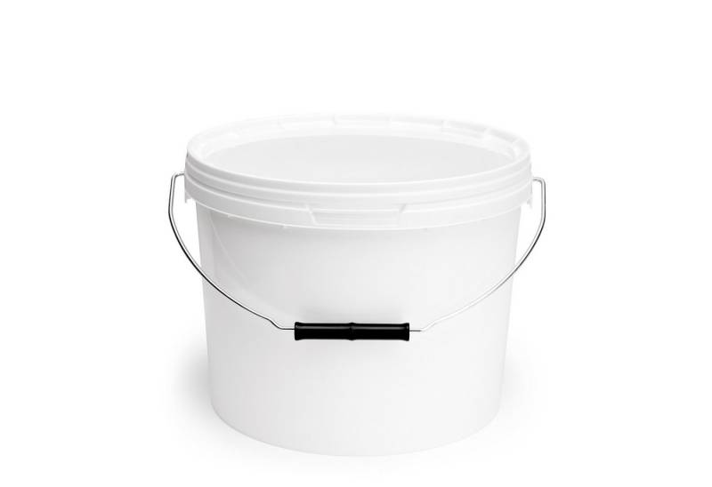 Garronda Putzeimer Eimer mit Deckel 13 L für Lebensmittel und Chemikalien GD-0119, (20-tlg., Set), Weiß von Garronda