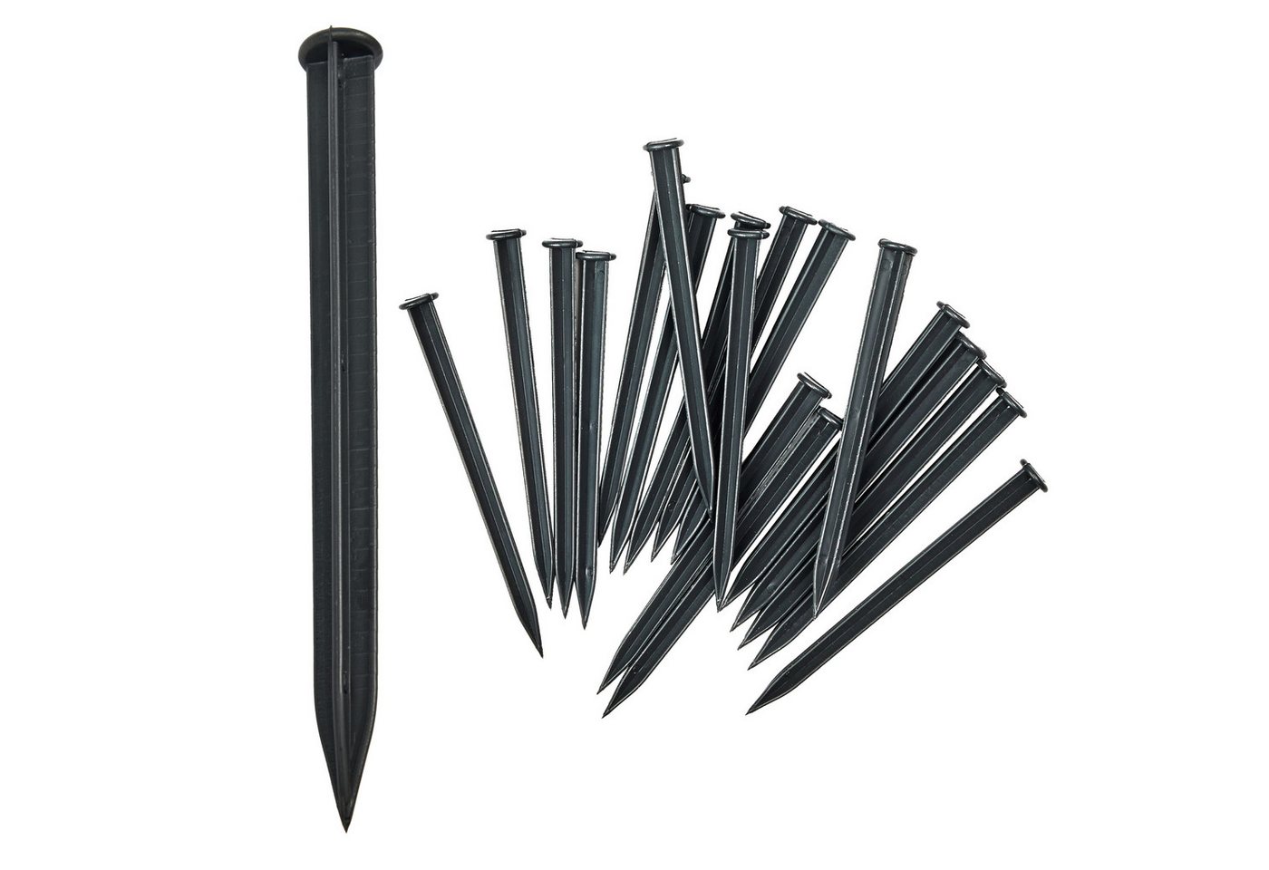 Garronda Rasenkante Kunststoffanker 18 cm für Rasenkante Beeteinfassung GD-0159 von Garronda