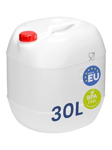 Garronda Wasserkanister Camping BPA-frei Lebensmittelecht Wasserbehälter Kanister 30L Wassertank Camping Zubehör Outdoor Wasserkanister 30L Weiß GD-0082 Garronda Wasserkanister Camping BPA-frei Lebensmittelecht Wasserbehälter Kanister 30L Wassertank Camping Zubehör Outdoor Wasserkanister 30L Weiß GD-0082 von Garronda