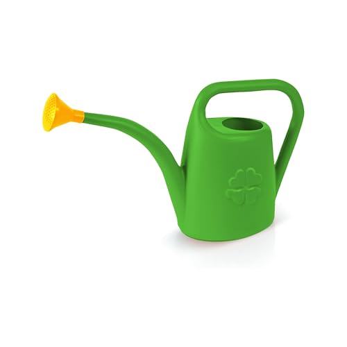 Gießkanne Garten Pflanzen Bewässerung Gartengießkanne Giesskanne Garten 4,5 L Kunststoff Giesskannen GD-0048 (Grün, 4,5L) von Garronda
