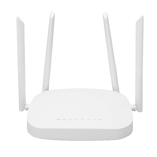 4G-WLAN-Router, 4G-LTE-Modem-Router, mit SIM-Kartensteckplatz, 300 Mbit/s 2,4-G-WLAN-Übertragung, Bis zu 32 Geräte, für Asien, Südostasien, Afrika, den Nahen Osten (EU-Stecker) von Garsent