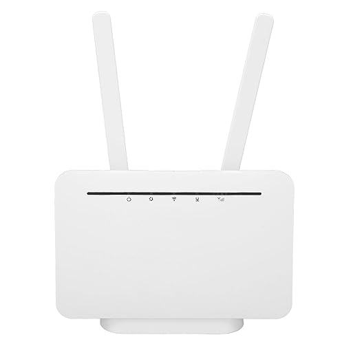 4G-WLAN-Router, 4G-LTE-USB-WLAN-Modem mit SIM-Kartensteckplatz, 150 Mbit/s, für Desktop-Computer, Laptops, Tablets und Mobiltelefone, Eingebauter Akku (EU-Stecker) von Garsent