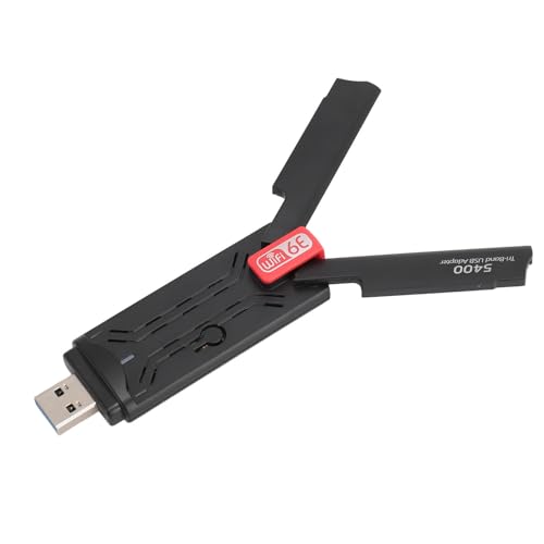 5400 Mbit/s USB-WLAN-Adapter, WiFi6E -Band USB3.0-Adapter für Desktop-Laptop-PC, 6G-Hochgeschwindigkeitsübertragung, Leistungsstarke Kompatibilität mit10/11 5400 Mbit/s USB-WLAN-Adapter, WiFi6E -Band USB3.0-Adapter für Desktop-Laptop-PC, 6G-Hochgeschwindigkeitsübertragung, Leistungsstarke Kompatibilität mit10/11 von Garsent