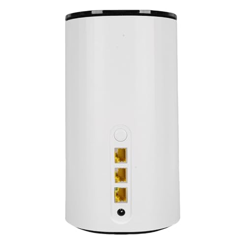 Garsent 5G CPE -Router, 2,4g 5G Dual Band Cordless 5G Router mit 2 SIM -Karten -Slots, Unterstützung von 50 Benutzern, Tragbarer 5G NR NSA SA Cordless Internet -Router für Home Office (EU-Stecker) von Garsent