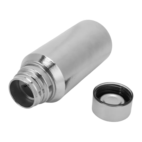 Garsent 8,5 Oz Multi -Funktions -Reiset Becher und Becher -Tee -Infuser, Wasserflasche Obst -Infuserkolben Heiße und Kalte Doppelwandkaffee -Thermos (SILVER) von Garsent