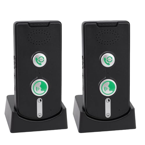 Garsent Drahtloser Gegensprechanlage, 2 -Wege -Sprachausgleich, IP54 -Regenfisch, Ein Klickbetrieb, Einstellbares Volumen, 500 M Langer Reichweite -Sprach -Intercom -System für Home Garsent Drahtloser Gegensprechanlage, 2 -Wege -Sprachausgleich, IP54 -Regenfisch, Ein Klickbetrieb, Einstellbares Volumen, 500 M Langer Reichweite -Sprach -Intercom -System für Home von Garsent