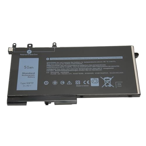 Garsent Ersatz-Laptop-Akku für Dell Latitude 5580 5480 5280 5590 5490 5491 5290 5288 5488 5495 5591 E5580 E5480 E5480 E5280 E5490 E5290 E5591 E5491 Precision 15 3520 usw. von Garsent
