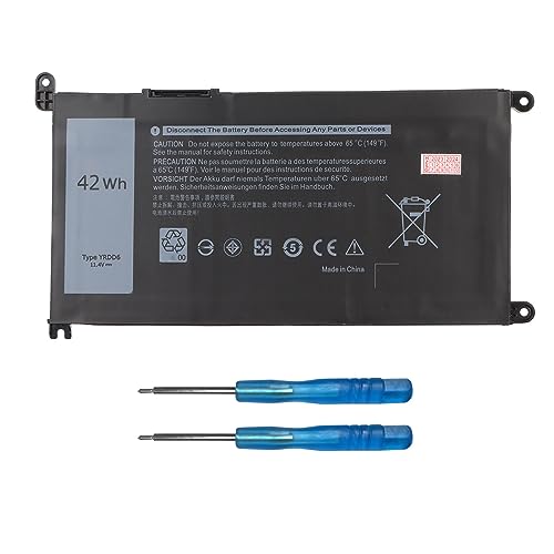 Garsent Ersatz-Laptop-Akku für Inspiron 14 3000 5000 Series Inspiron 15 3000 5000 7000 Series Inspiron 17 3000 Series Vostro 5481 5581 5490 5590 3491 von Garsent