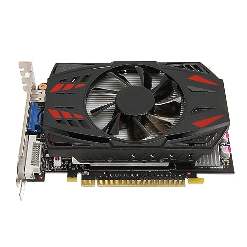 Garsent GTX550 Ti 1 GB-Grafikkarte, GDDR5-Gaming-Grafikkarte, 128-Bit-Desktop-Grafikkarte, DVI-VGA-HDMI-Anschluss, 700 MHz Kernfrequenz, 3400 MHz Speicherfrequenz von Garsent