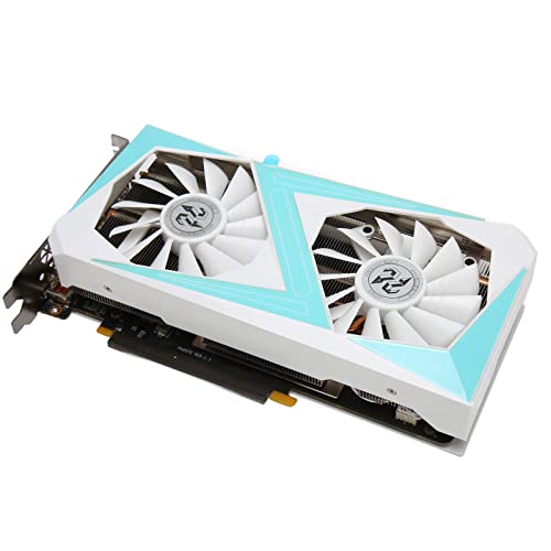 Garsent Gaming-Grafikkarte RTX2070, 8G D6 8GB 256bit GDDR6 Desktop PC Gaming Diskrete Grafikkarte, Multi-Screen-Verbindung, Zwei Lüfter, Schnelle Kühlung, Externes 8-Pin-Netzteil Garsent Gaming-Grafikkarte RTX2070, 8G D6 8GB 256bit GDDR6 Desktop PC Gaming Diskrete Grafikkarte, Multi-Screen-Verbindung, Zwei Lüfter, Schnelle Kühlung, Externes 8-Pin-Netzteil von Garsent