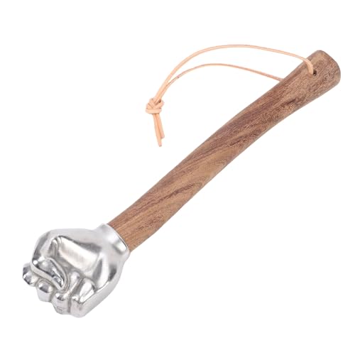 Garsent Handhammer mit Holzgriff, Langlebige Köpfe aus Geschmiedetem Stahl, Hölzerner Klauenhammer, Nagelhammer für Carpentry, Rahmung, Abriss und Mehr (Faustkopf) von Garsent