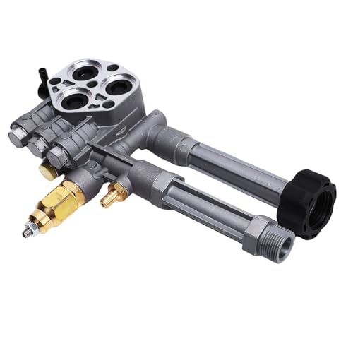Garsent Hochdruckreiniger-Pumpenkopfbaugruppe AR42518, Kompatibel mit Troy Bilt SRMW-Pumpen SRMW2.2G26/RMW2.2G24, RMW2G20 RMW2G23B RMW2.2G20D SRMW2.2G26 RMW2G24 RMW2G25 Garsent Hochdruckreiniger-Pumpenkopfbaugruppe AR42518, Kompatibel mit Troy Bilt SRMW-Pumpen SRMW2.2G26/RMW2.2G24, RMW2G20 RMW2G23B RMW2.2G20D SRMW2.2G26 RMW2G24 RMW2G25 von Garsent