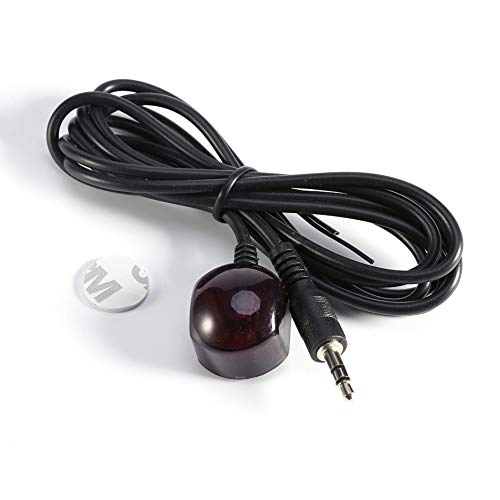 Garsent IR-Infrarot-Fernbedienungs-Extender-Repeater-Kabel, 3,5-mm-IR-Repeater-Infrarot-Fernbedienungs-Extender-Kit mit 1,22 M Langem Kabel, Zum Verlängern des Signalempfängers an eine von Garsent