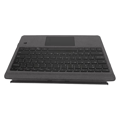 Garsent Kabellose Tastatur für Surface Pro 8 Pro X, Ultradünne -Tastatur mit Touchpad, 750 MAh, 5 Stunden Arbeitszeit, Tastatur mit Hintergrundbeleuchtung von Garsent