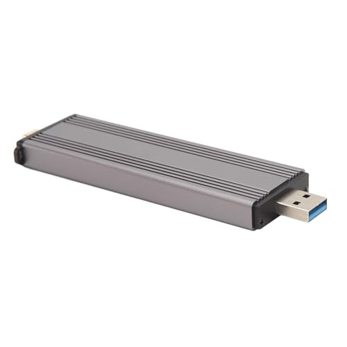 Garsent M.2 Nvme SATA SSD-Gehäuse, SATA SSD-Gehäuseadapter, BIS ZU 10 GBPS, USB3.2- und Typ-C-Schnittstelle, für Nvme PCIE NGFF SATA 2230 2242 2260 2280 SSD von Garsent