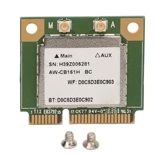 Garsent PCIE Wireless-Netzwerkkarte 433 Mbit/s4.0 2,4 G 5 G Dualband-WLAN-Adapter, Stabile Verbindung, Langlebiges Material, Kompatibel mit7 8 10 von Garsent