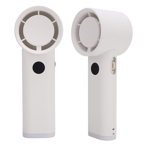 Garsent Tragbarer Handventilator, Leistungsstarker Mini-Ventilator, Wiederaufladbarer Batteriebetriebener USB-Ventilator mit Mehreren Geschwindigkeiten, LED-Anzeige, Kühlender Garsent Tragbarer Handventilator, Leistungsstarker Mini-Ventilator, Wiederaufladbarer Batteriebetriebener USB-Ventilator mit Mehreren Geschwindigkeiten, LED-Anzeige, Kühlender von Garsent