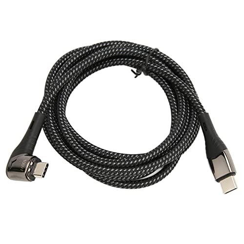 Garsent USB-C-Magnetkabel, USB-C-zu-USB-C-Kabel, 480 Mbit/s Datenübertragung, mit LED-Anzeigeleuchte, Nylon-geflochtenes Magnetisches Ladekabel von Garsent