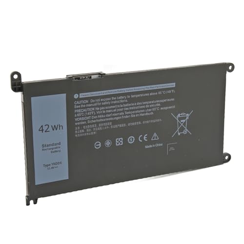 Garsent YRDD6 Ersatz-Laptop-Akku für Dell Inspiron 3493 3501 3582 3583 3584 3593 3793 5480 5481 5482 5485 5491 5493 5585 5590 5591 5594 5598 7586 YRDD6 VM732 OVM732 1X1H 01VX1H von Garsent