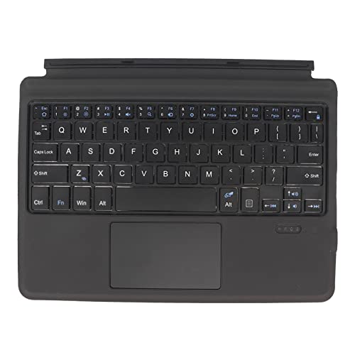 Kabellose Bluetooth-Tastatur, Ultraflache Smart BT-Tastatur mit Touchpad und Mechanischen Tasten, Einfache Bedienung, Wiederaufladbarer Akku, für das Tägliche Lernen, Arbeiten, von Garsent