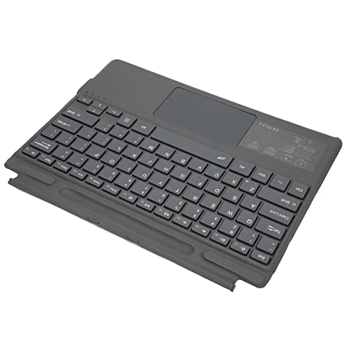 Garsent Kabellose Dünne Tastatur für Surface Pro 8 / Pro X, Tragbare Bluetooth-Tastatur mit Multi-Touch-Trackpad, 10 M Kabellose Reichweite, Typ-C-Schnittstelle, für das 13-Zoll-Tablet von Garsent