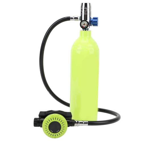 Tauchflaschen-Abenteuerset, Kompakte 1-Liter-Lungenflasche für 10–15 Minuten Unter Wasser, Tragbares Mini-Tauchsystem, Ideales Sauerstoffset für das Training, Bis zu 10 M Tiefe Tauchflaschen-Abenteuerset, Kompakte 1-Liter-Lungenflasche für 10–15 Minuten Unter Wasser, Tragbares Mini-Tauchsystem, Ideales Sauerstoffset für das Training, Bis zu 10 M Tiefe von Garsent