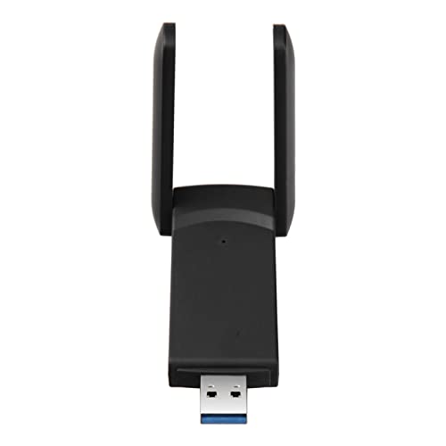 USB WiFi Wireless Adapter für PC, 1300M Dual Band WiFi Dongle mit 2.4G 5.8G High Gain Antenne, Plug and Play, Unterstützt WPA, WPA2 Mechanismus, TKIP, WEP Verschlüsselung von Garsent