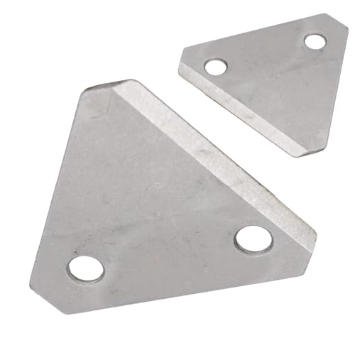 Messer 2X 7,5 cm Rasenmäher Klingen für Brill Hattrick 32 36 E EC ED EH ES EH EHC Basis von GartenExpress