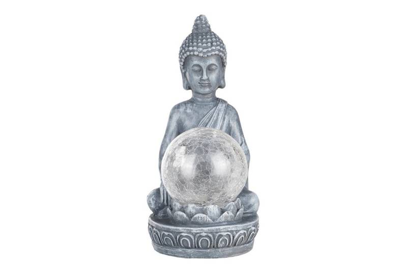 GartenHero LED Gartenleuchte Buddha Figur Gartenfigur LED Solar Steinfigur Solarlampe Dekofigur, LED fest integriert, Farbwechsler GartenHero LED Gartenleuchte Buddha Figur Gartenfigur LED Solar Steinfigur Solarlampe Dekofigur, LED fest integriert, Farbwechsler von GartenHero