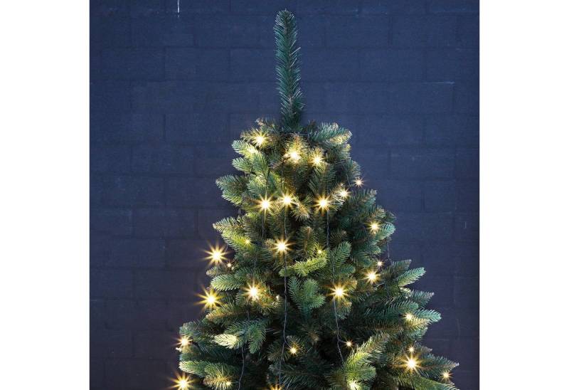 GartenHero LED-Lichterkette 160 LED Lichterkette Timer IP44 Weihnachtsbaum Weihnachtsbeleuchtung von GartenHero