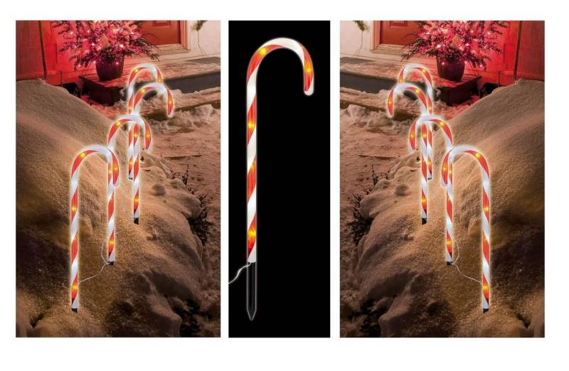 GartenHero LED-Lichterkette 8 Zuckerstangen LED Lichterkette IP44 Lichtschlauch Weihnachtsdeko GartenHero LED-Lichterkette 8 Zuckerstangen LED Lichterkette IP44 Lichtschlauch Weihnachtsdeko von GartenHero