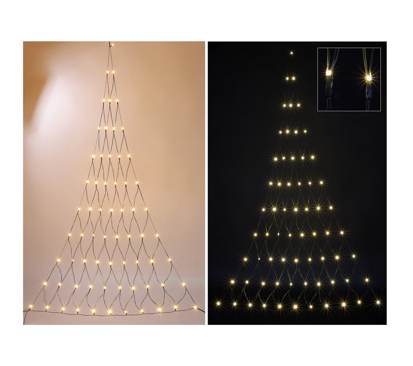 GartenHero LED-Lichternetz LED Lichternetz Tannenbaum Lichterkette Lichtervorhang innen + außen GartenHero LED-Lichternetz LED Lichternetz Tannenbaum Lichterkette Lichtervorhang innen + außen von GartenHero
