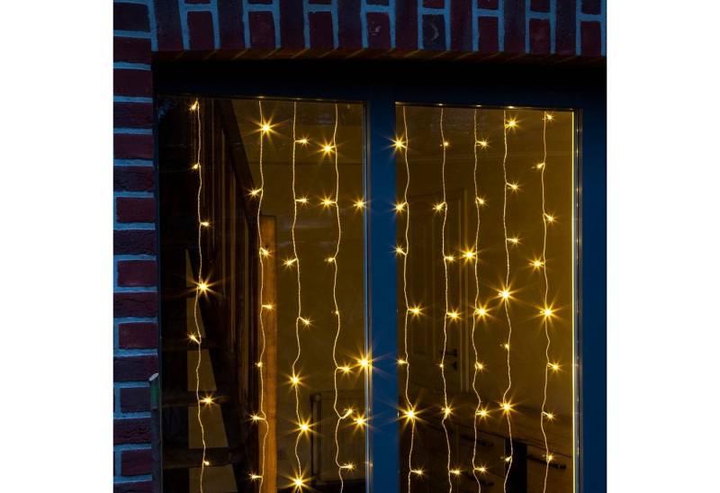 GartenHero LED-Lichtervorhang 120 LED Lichtervorhang Lichternetz 1x2m Lichterkette Weihnachten GartenHero LED-Lichtervorhang 120 LED Lichtervorhang Lichternetz 1x2m Lichterkette Weihnachten von GartenHero