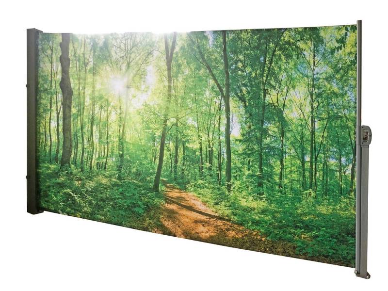 GartenHero Seitenmarkise Seitenmarkise ausziehbar 160x300 Markise Sichtschutz Windschutz von GartenHero