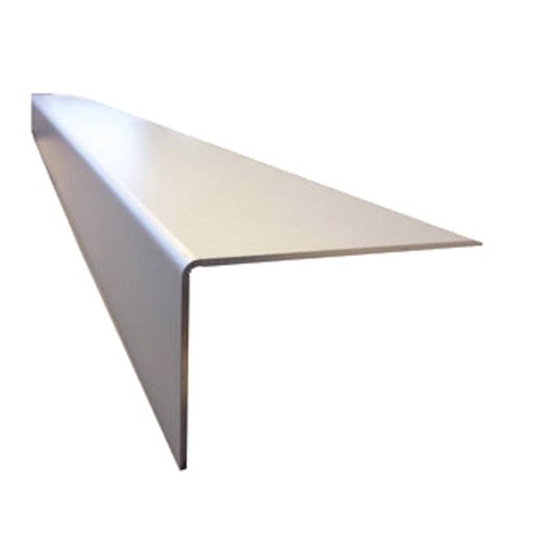 GartenLand Aluminium Abschlussprofil Winkel 40 x 60 x 2900 mm Silber Eloxiert von GartenLand