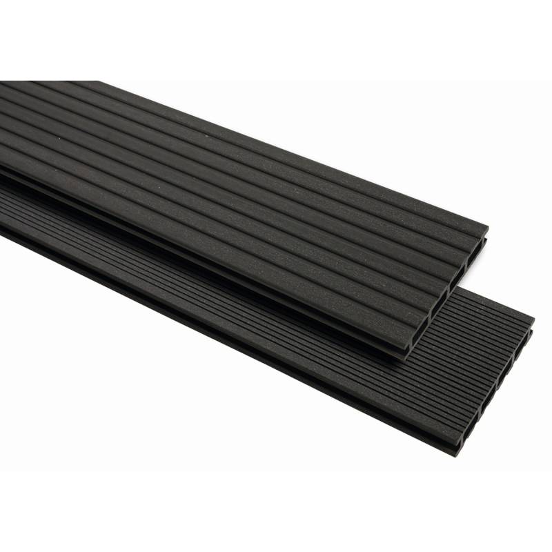 GartenLand Musterstück WPC Terrassendiele Vintage 25x145 mm Anthrazit 20 cm von GartenLand