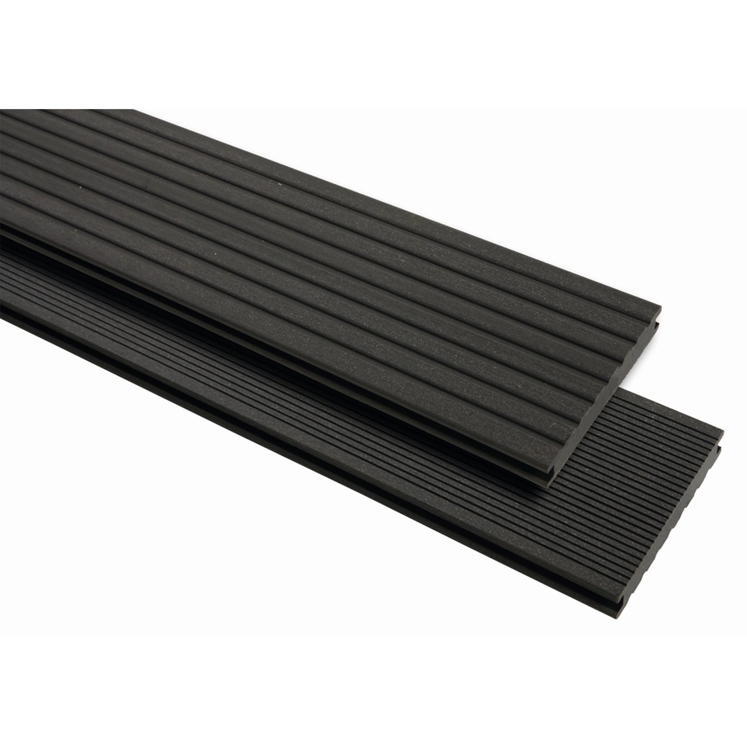 GartenLand Musterstück WPC Terrassendiele Vintage Massiv 20x145 mm Anthrazit Genutet und Geriffelt 20 cm GartenLand Musterstück WPC Terrassendiele Vintage Massiv 20x145 mm Anthrazit Genutet und Geriffelt 20 cm von GartenLand