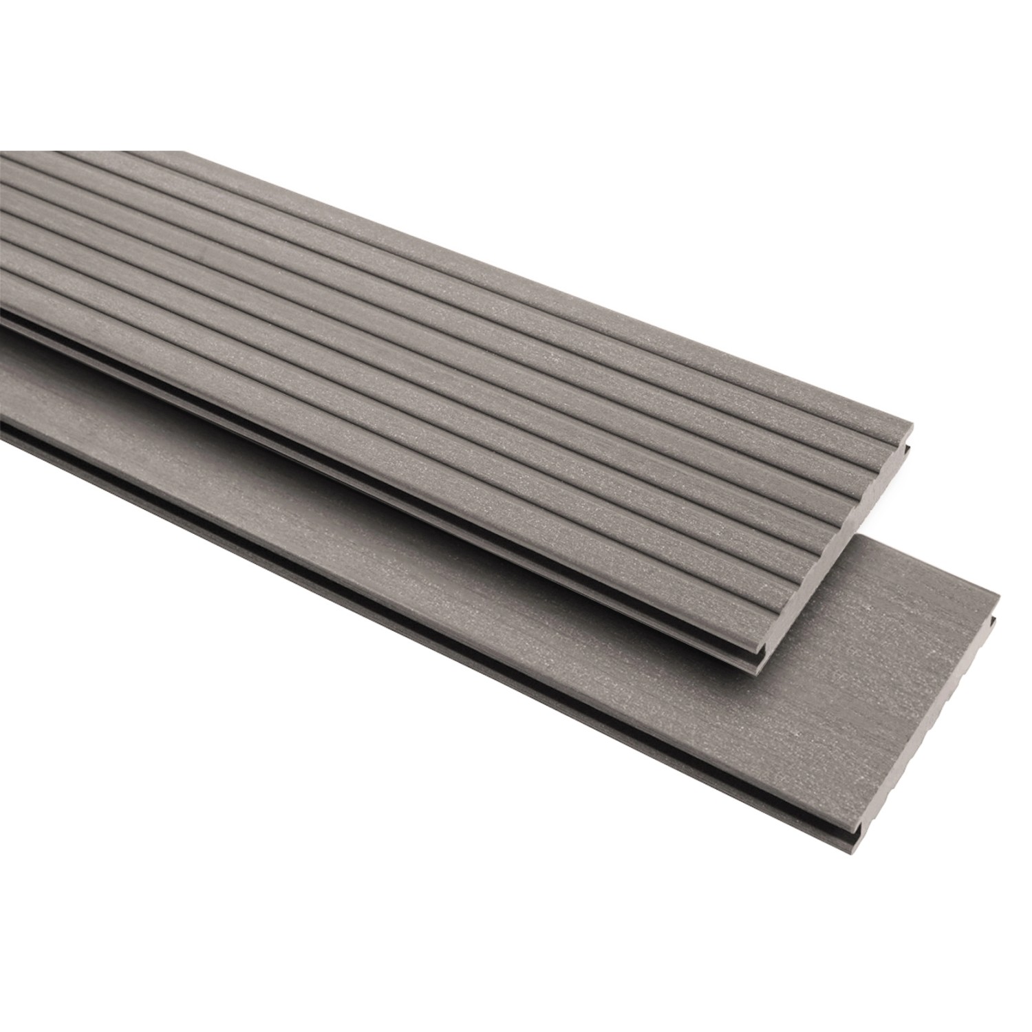 GartenLand Musterstück WPC Terrassendiele Vintage Massiv 20x145 mm Silbergrau Genutet und Geriffelt 20 cm GartenLand Musterstück WPC Terrassendiele Vintage Massiv 20x145 mm Silbergrau Genutet und Geriffelt 20 cm von GartenLand