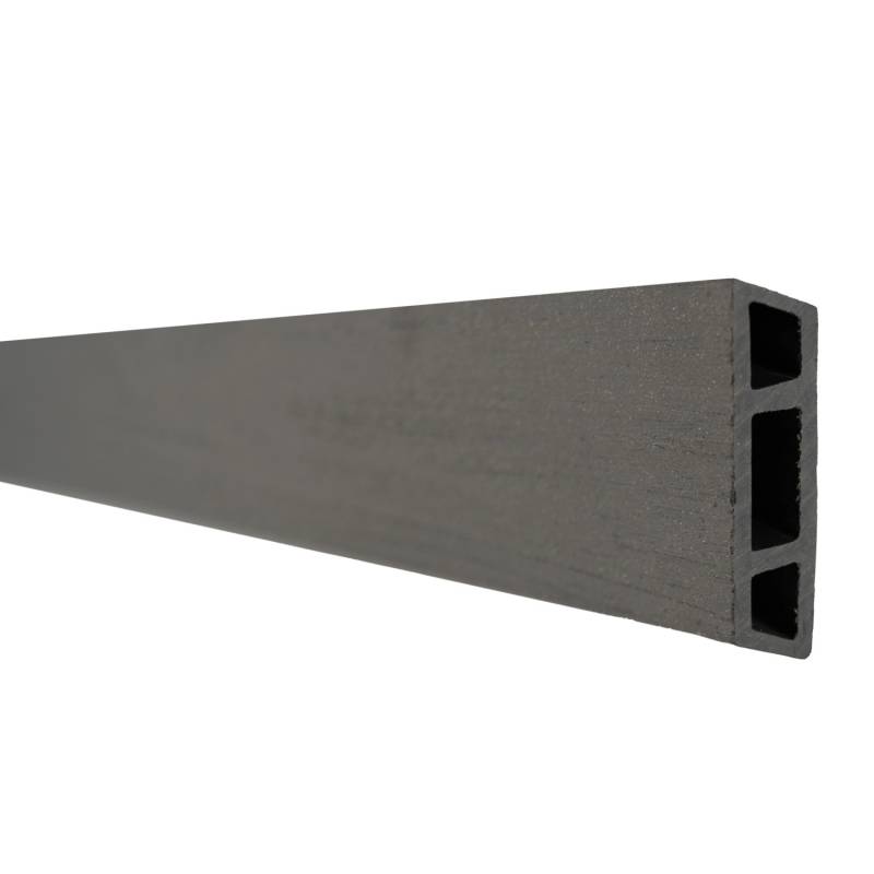 GartenLand Musterstück WPC Zaun Set Kopenhagen Schiefergrau Holzstruktur 20 cm von GartenLand