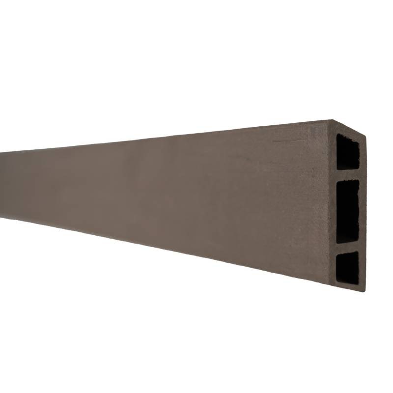 GartenLand Musterstück WPC Zaun Set Kopenhagen Schokobraun Holzstruktur 20 cm von GartenLand
