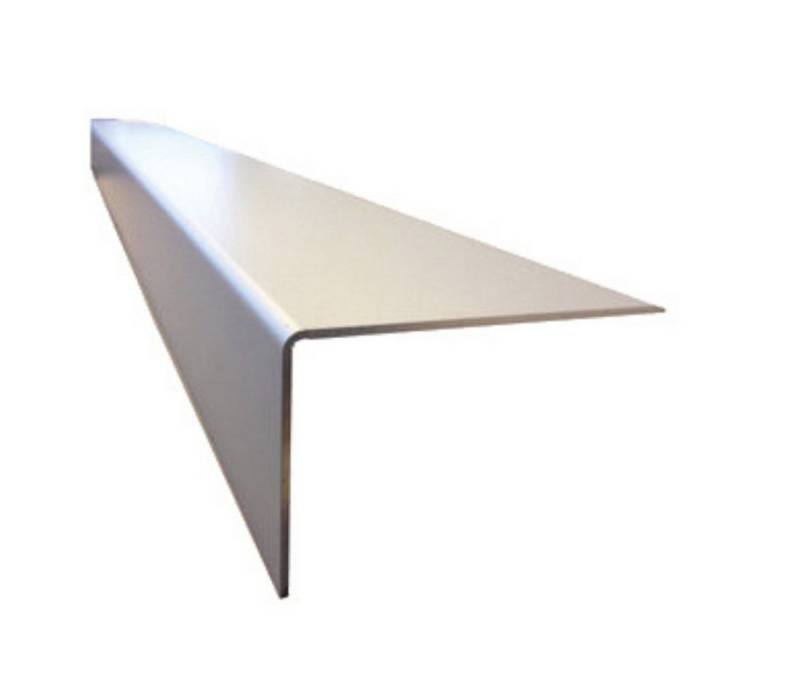 GartenLand Terrassendielen Aluminium Abschlusswinkel Silber 40 x 60 x 2900 mm, Aluminium Abschlusswinkel von GartenLand